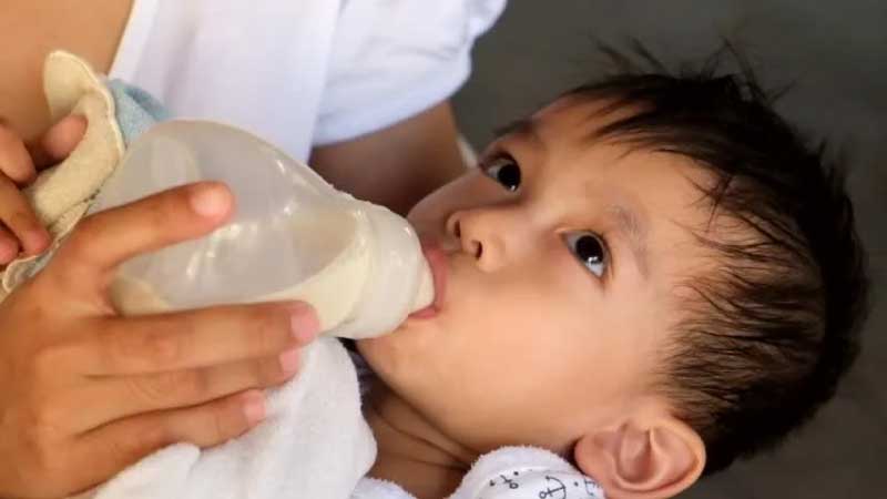 Baby Bottle with Short Nipple