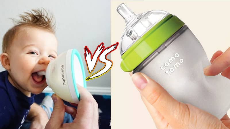 comotomo baby bottle vs nanobebe