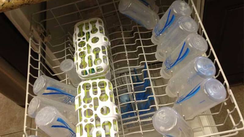 sterilize baby bottles in dishwasher(1)