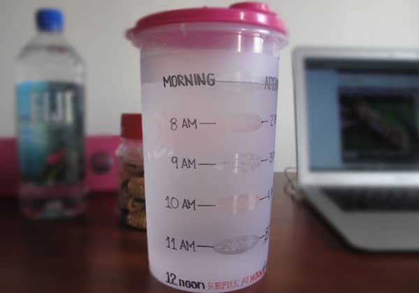 best water bottle with time markings